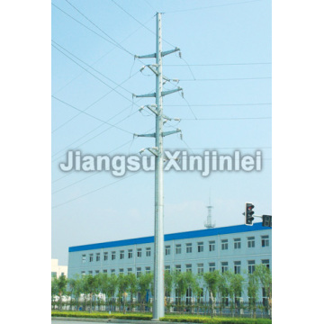 35kV Double Circuit Steel Poles