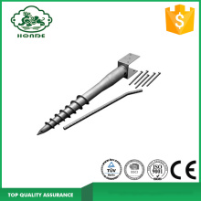 Galvanized Post Anchor Screw Anchor Fence Spike