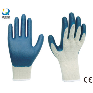 Latex Palm Coated, Smooth Finish Work Gloves