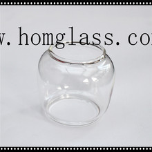 Couvercle en verre résistant à la chaleur / abat-jour pour lampe et lanterne