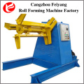 cold steel door frame coil hydraulic decoiler