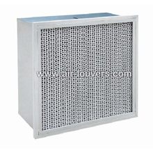 Filtro de aire de marco de aluminio