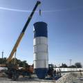 Mini cimento preso preso de silo para misturador de concreto