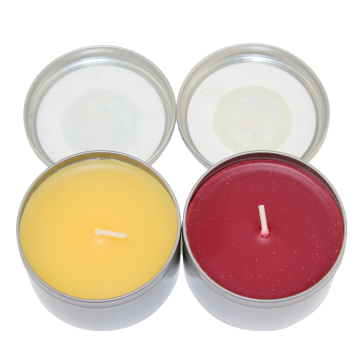 Tin box scented candles gift set