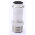 V Profile Male Threaded Coupling Press Fitting