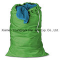 Promotional Custom Large Reusable Travel Shoe Cotton Canvas Drawstring Laundry Bag