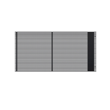 Waterproof Low Wind Resistance Led Grille Screen