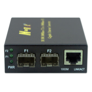 External 10/100/1000M SFP Port Media Converter