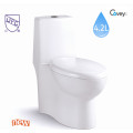 Limpeza fácil Ceramic Sanitary Ware Siphonic One-Piece WC com Cupc (A-JX841)