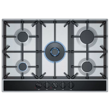 Built-in Neff Stove Stainless Steel 5 Rings