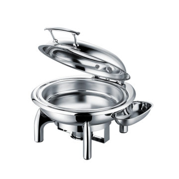 Fogão buffet de aço inox com fogão