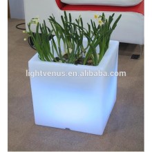 Light Up led pot de fleur, planteur de fleur LED