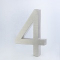 Stainless Steel 3D Outdoor Villa House Number