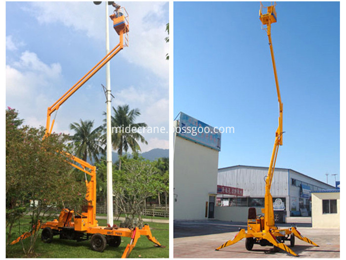 Articulated Trailer Mounted Lift