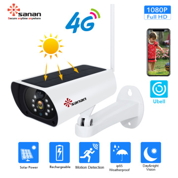 1080P GSM 4G Solar Powered Security Camera