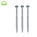 Construction Ground Anchor Screw with Flange