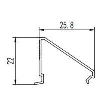 Molde de extrusión de aluminio para ventanas aturdidas