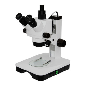 Trinocular Zoom Stereo Microscope for Laboratory Use Yj-T102bt