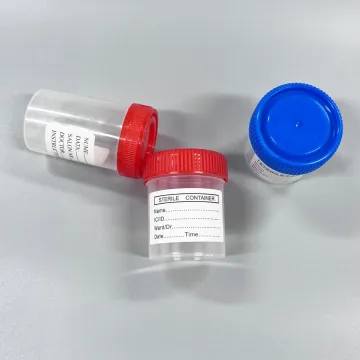 120ml Sterile Plastic Urine Container Bottle