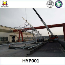 Hot dip galvanizing angle steel transmission tower