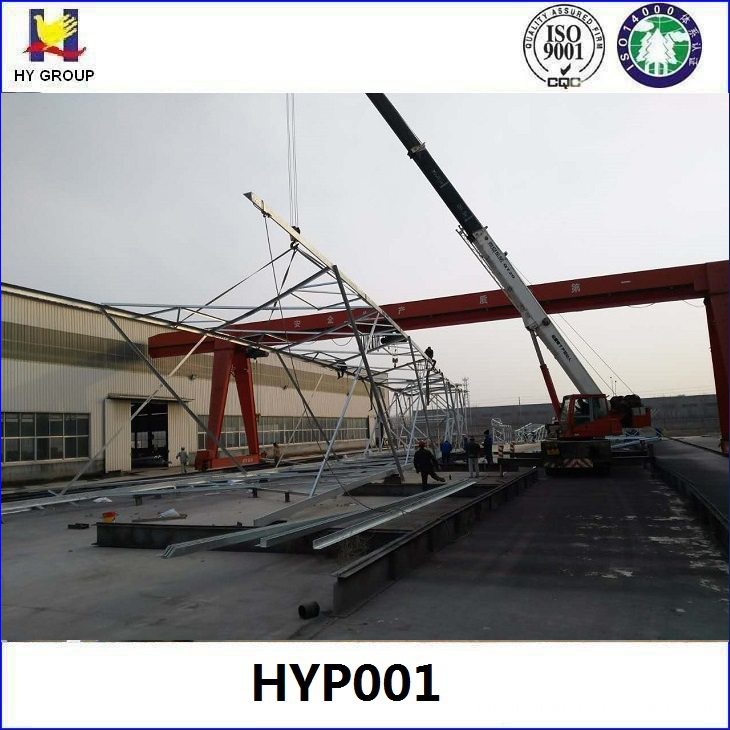 Hot dip Galvanizing Transmission Tower