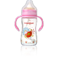 10oz Infant Feeding Glass Bottle With Handle