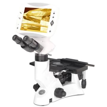 Цифровой ЖК-дисплей с инвертированным металлургическим микроскопом BLM-600B