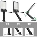 Remote 56 Led Solar Street Light Adjustable