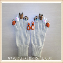 guantes de dedo animales niños