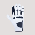 White and Black PU Soft Leather Golf Gloves