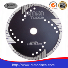 180mm Sintered Turbo Saw Blade for Cutting Granite