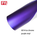 Matte Chrome Purple Car Vinyl Wrap Film