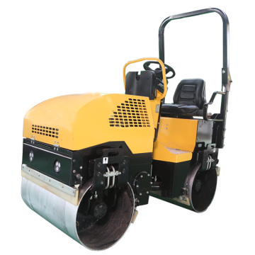 Steering flexible double cylinder diesel road roller