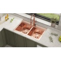 33 Inch Handmade Double Basin Kitchen Sink