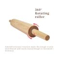 2 Pack Wooden Roller Rolling Pins