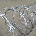 Heavy Galv. Concertina Razor Wire Fence for Protection