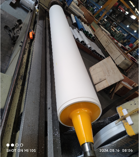 silicone rubber embossing roller silicone rubber embossing roller
