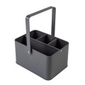 Picnic caddy utensil holder