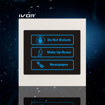 Hotel Doorbell System Indoor Panel in Acrylic Outline Frame (SK-dB100SIN2-S)