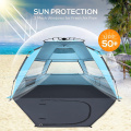 Fully Automatic Spring 3-4 People Beach Tents