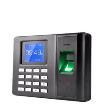 Plastic Office Stationery Fingerprint Punch Card Machine