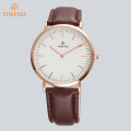 Casual Japan Movement Men Genuine Leather Analog Quartz Watch 72650