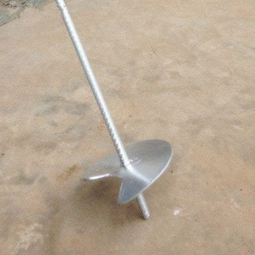 HDG Steel Screw Pole Anchor 80u Ground Anchor