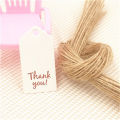 Kraft Paper Hang Tag Luxury Pink Color