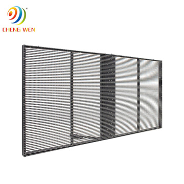 Transparentes LED-Display P3.91-7.82 LED-Videowand