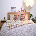 Double Brushed Bedding Sheet Set Microfiber Bed Blanket