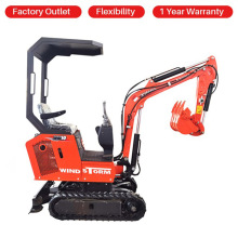 Rhinoceros Brand Mini Excavator con motor Koop para la venta