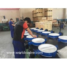 Split Body PTFE Lining Wafer Type Butterfly Valve