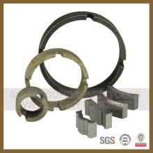 Segmentos de segmento de perforación de núcleo sinterizado de diamante para cuerpo en blanco (SY-CDBS-122)