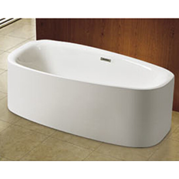 Cupc CE Ellipse Acrylic Freestanding Bathtub